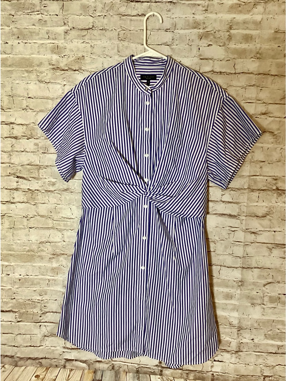 Rag & Bones Gretchen stripped Poplin shirtdress - Picture 6 of 9